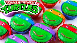 TEENAGE MUTANT NINJA TURTLES CUPCAKES - NERDY NUMMIES