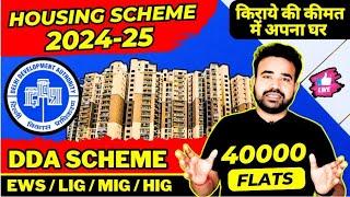 Housing Scheme 2024 | DDA Housing Scheme 2024 | EWS Flats | Lig Flats | MIG Flats | DDA | Pm Uday