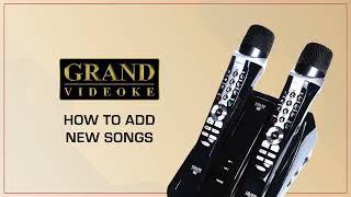 How to Add New Songs on Grand Videoke GV Smart App