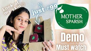 MOTHER SPARSH PRODUCTS ₹99 | FULL DEMO | MUST WATCH | BY SNEHA SONI