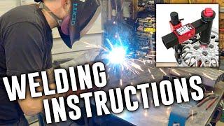 DIY Ultimate Manual Tire Changer Attachment Builder Kit - Welding Instructions