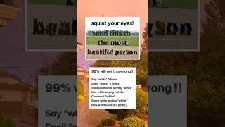 Squint your eyes and see 