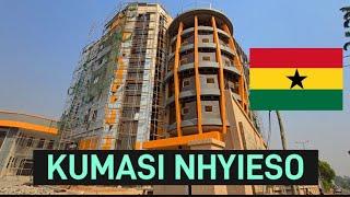 The Tallest Buiding In Kumasi is Completed, Nhyiaeso Tour, 