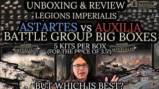 Legions Imperialis Battle Groups Unboxing and Review - which is better?