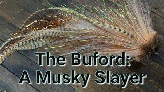 Brad Bohen's Musky Bufford 2.0 - Fly Tying Patches O' Houlihan