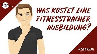 Was kostet die Ausbildung zum Fitnesstrainer? – ASG erklärt's [2021]