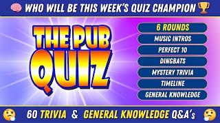 The 60 Best PUB QUIZ TRIVIA QUESTIONS to Test Your Brain! 