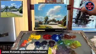 Free Art Lesson : Secrets to Composing Successful Paintings with James Richards