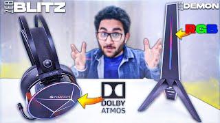 Gaming Headphones With Dolby Atmos & 7.1 Surround Sound | Zebronics ZEB-Blitz & Demon Review