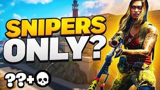 Can You Win Warzone with Only Snipers? I Dropped 20+ Kills to Prove It!