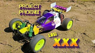 Losi XXX buggy restoration. Built from original chassis!