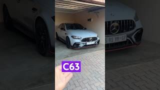 C63S E Performance F1 Edition Cold Start  #shorts #c63s #coldstart