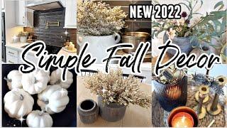 FALL DECORATE WITH ME 2022 | NEUTRAL FALL HOME DECOR