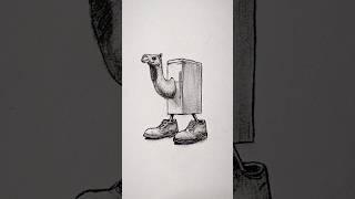 Speed drawing Frigo Camello  #shorts #sahur #brainrot #memes #drawing