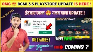 M4 Glacier  Bgmi 3.5 Playstore Update Here | Bgmi New Update | Bgmi UC Event | Bgmi 3.5 Update