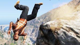 GTA 5 Epic Ragdolls CLIFF SPECIAL