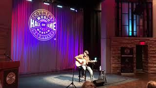 Gary j Hannan, 'Heavens Gate', Live at Country Music Hall Of Fame, Nov 2017.