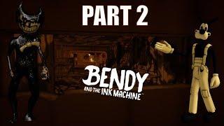 (GANG ATTACK!)Bendy And The Ink Machine | Chapter 3 part 2!!!