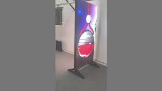 Double sided screen   LED display with very high resolution