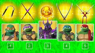 Die *NEUEN* NINJA TURTLES ITEMS in Fortnite müssen GEBANNT werden!