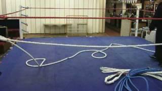 Boxing Ring Build - Time Lapse