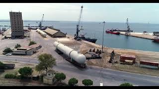 Mounded Propylene Storage Bullets Transportation to Port