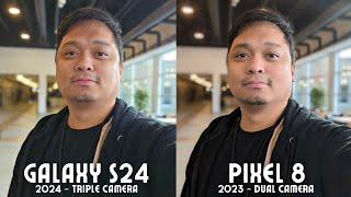 Galaxy S24 vs Pixel 8 camera comparison! (Which is better?)