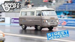 Commer Turbo Goes Drag Racing! - Street Weekend '24