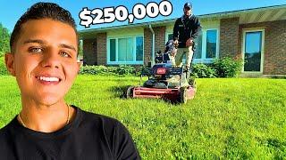 23-Year Old Lawn Care Business Owner - Day in the Life