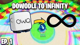 DOWODLE TO INFINITY EP. 1 Bubblegum Simulator Infinity! (ROBLOX)