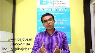 # GST registration, filing , Calculation, Accounts finailization ,SAP 100% Practical training by IBA