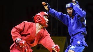 Combat SAMBO. DOMBAYEV (KAZ) vs ASKANAKOV (RUS). World Championships 2019 in Korea. Final