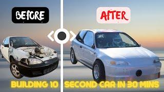 How To Build A 10 Second All Motor Honda In 30 Mins ( JENA )