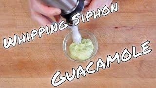 Whipping Siphon Guacamole - Modernist Cuisine Meets Keto