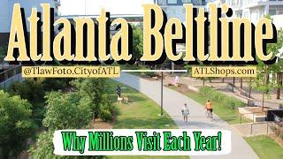 Discovering the ATLANTA BELTLINE Eastside Trail: Why Millions visit each Year!