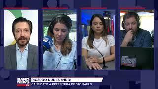 Entrevista completa com Ricardo Nunes, candidato à reeleição no 2º turno em São Paulo (SP)