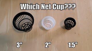 Choosing a Net Cup for Hydroponics