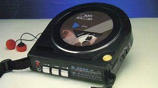 A Discman that plays cassette tapes - Suntone CD100