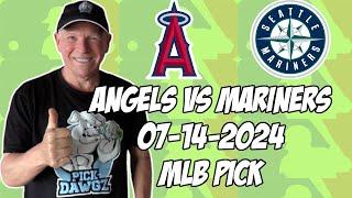 Los Angeles Angels vs Seattle Mariners 7/14/24 MLB Pick & Prediction | MLB Betting Tips