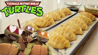 How to Make PIZZA GYOZA from Teenage Mutant Ninja Turtles, Feast of Fiction S4 Ep7