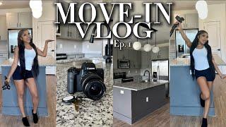 MOVE-IN VLOG | EP.1: I MOVED TO FLORIDA + EMPTY LUXURY APARTMENT TOUR + CLEANING | Shalaya Dae