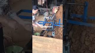 Small automatic vacuum clay brick machine with cutting machine