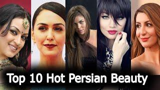 Top 10 most beautiful Persian hot girls | Top 10  Iranian charming women and actress