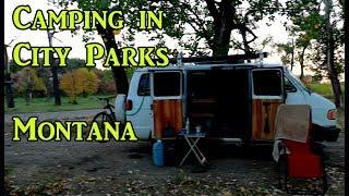 Free Camping in Montana City Parks - VanLife On the Road