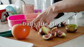 A calm life story | Make salad, planning a meal and organizing laundry | vlog