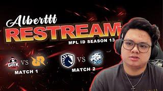 RESTREAM MPL ID PLAYOFF DAY 1 #weownthis