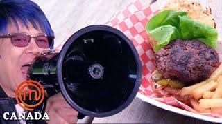 The Red Team Serves Raw Burgers To Motorcycle Enthusiasts | MasterChef Canada | MasterChef World