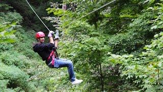 Zip Lining and Canopy Tour at Long Point Eco Adventures