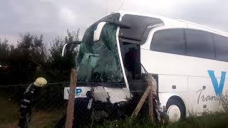 Accident autocar la Sarca Iasi