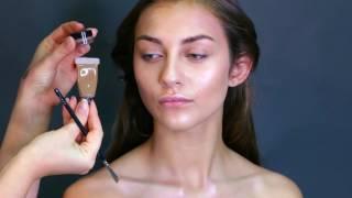 Анастасия Слуцкая Вечерний макияж  Цветная стрелка    Evening makeup
